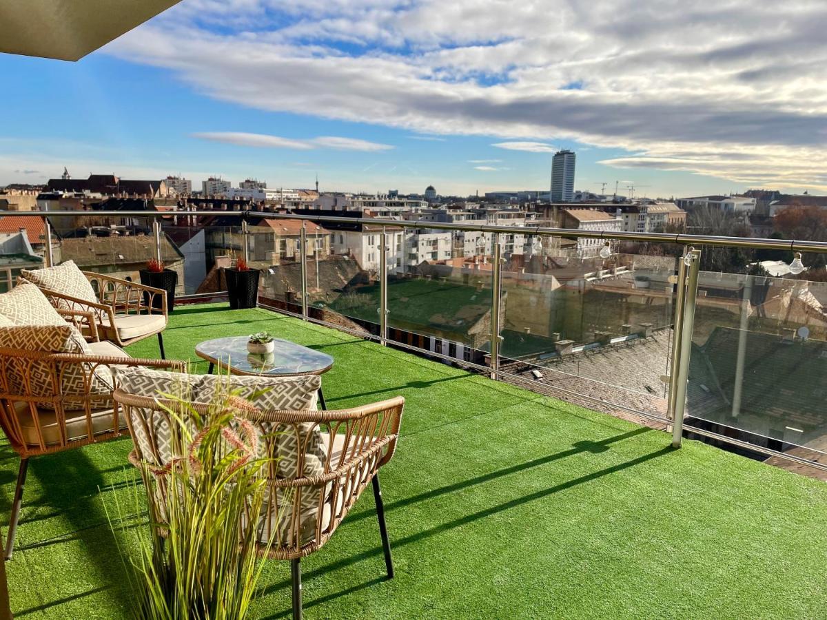 Downtown Penthouse Budapest Eksteriør billede