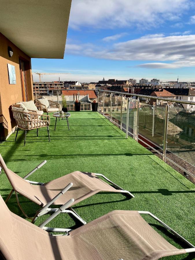 Downtown Penthouse Budapest Eksteriør billede